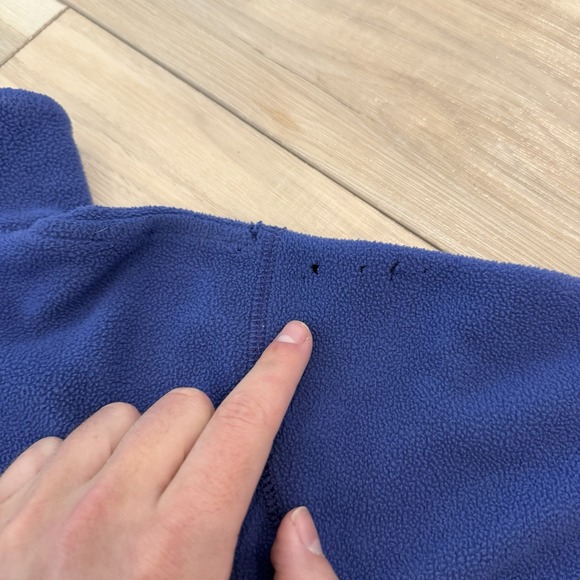 Helly Hansen 1/4 zip fleece pullover top womens small Purple Polartec base layer - Picture 5 of 9